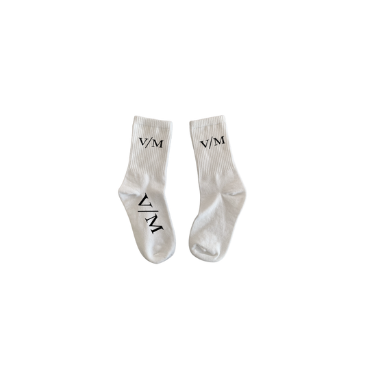 V/M Thick Socks (white)