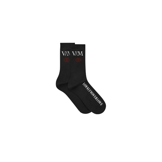 V/M Thick Socks (black)
